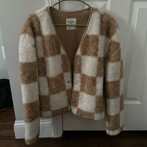 Abercrombie checkered jacket / cardigan